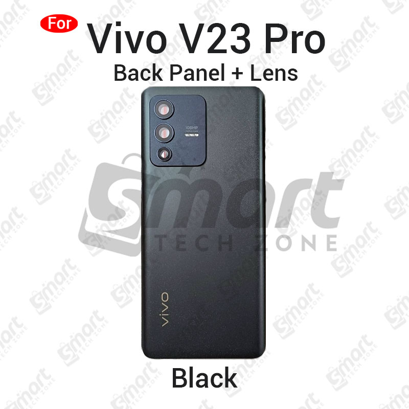 Picture of For Vivo V23 Pro Back Panel/Backshell/ Casing With Logo and Camera Glass -All Colors Available