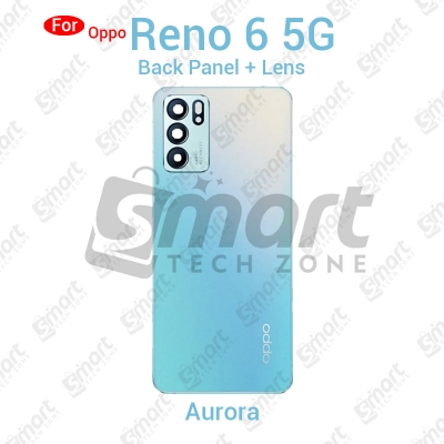 Picture of For Oppo Reno 6 5G Back Panel/Backshell/ Casing With Logo-All Colors Available