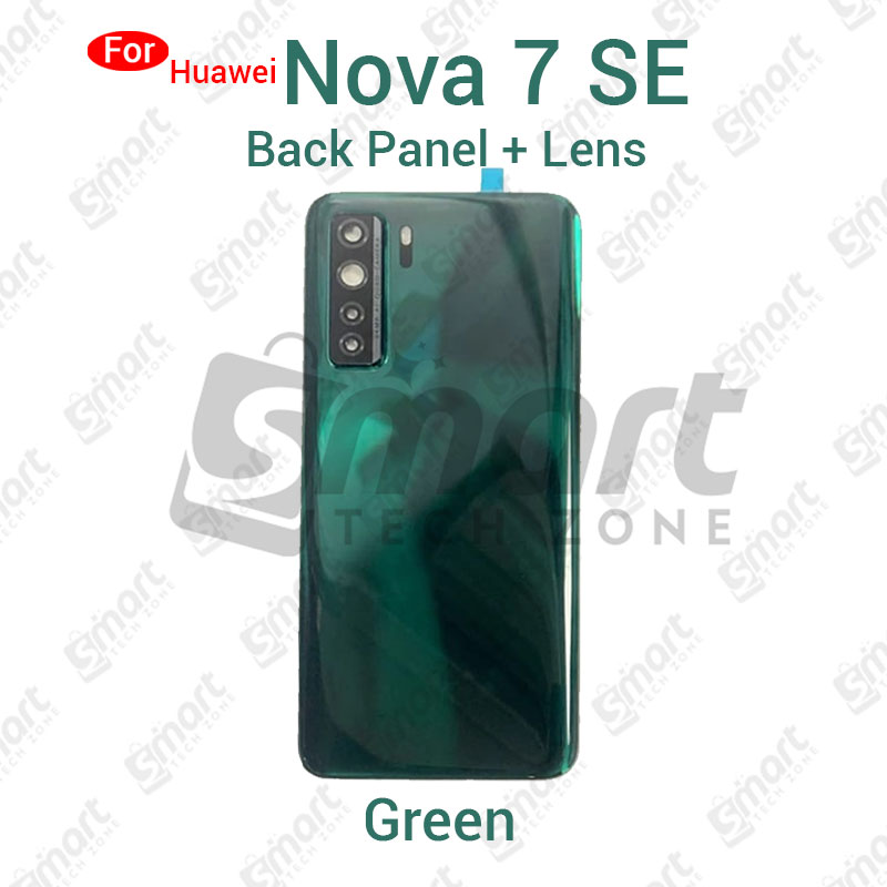 Picture of For Huawei Nova 7 SE Back Panel/Backshell/ Casing With Logo and Camera Glass -All Colors Available