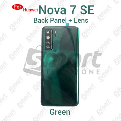 Picture of For Huawei Nova 7 SE Back Panel/Backshell/ Casing With Logo and Camera Glass -All Colors Available