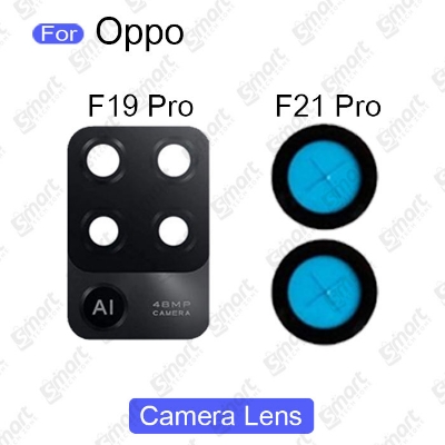 Picture of Back Rear Camera Lens Glass Compatible with Oppo F19 Pro F21 Pro Camera Lens Glass Without Frame