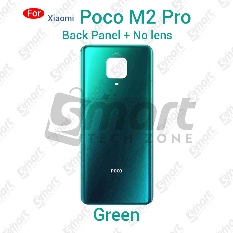 Picture of For Xiaomi Poco M2 Pro Back Panel/Backshell/ Casing With Logo and Without Camera Glass -All Colors Available
