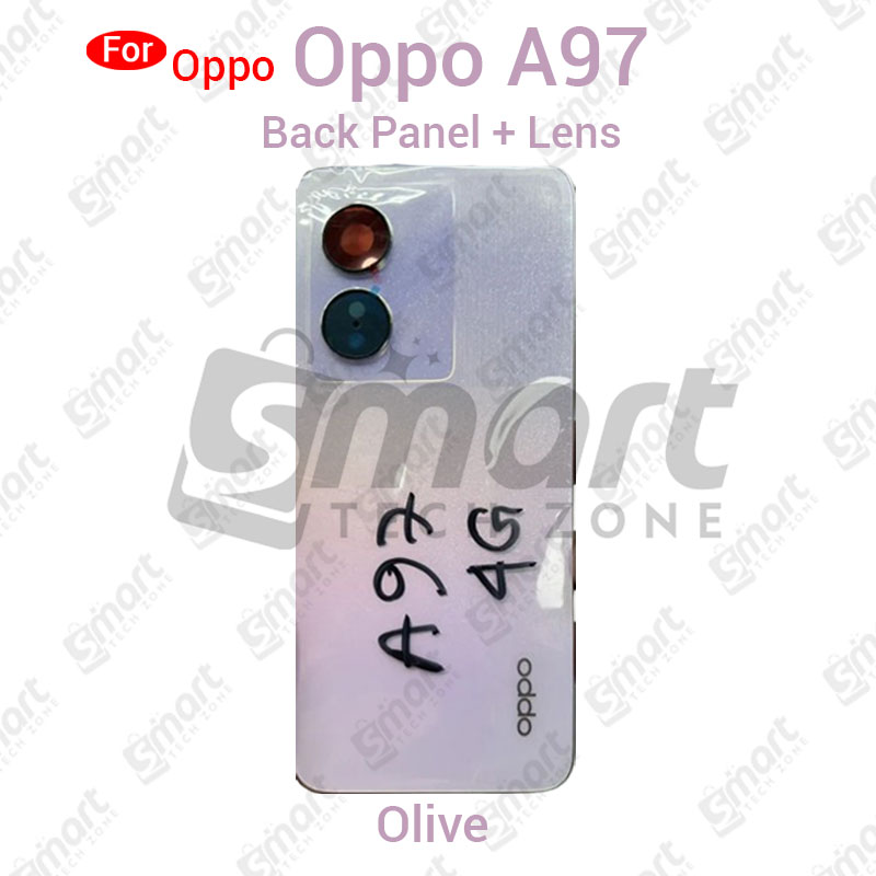 Picture of For Oppo A97 Back Panel/Backshell/ Casing With Logo and With Camera Glass -All Colors Available