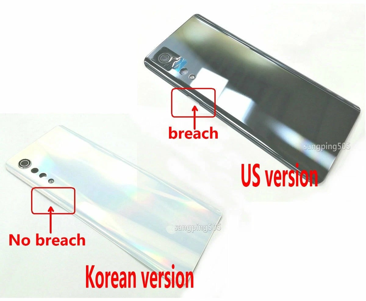 Picture of For LG Velvet 5G Back Panel/Backshell/ Casing With Logo Without Camera Glass -All Colors Available (US Version)