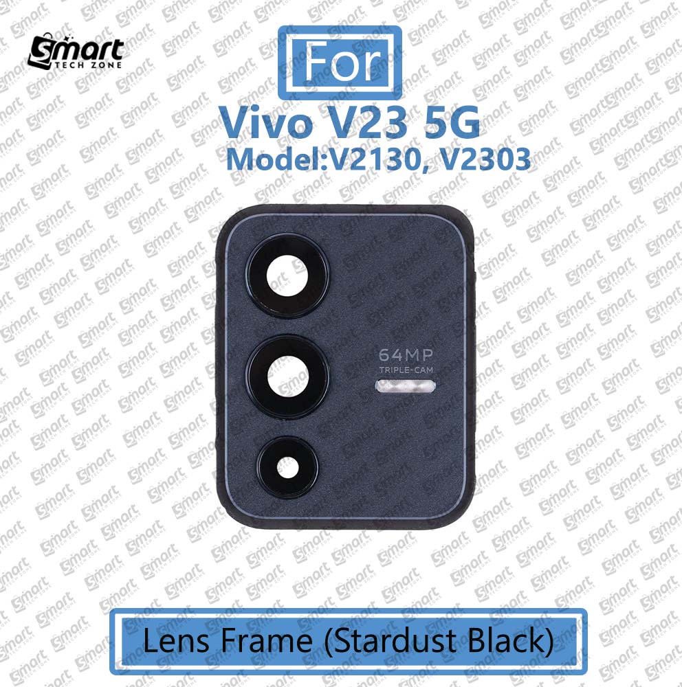 Picture of For Vivo V23 (Model:V2130, V2303) Main Camera  Glass Lens Frame Replacement Part (Not Tempered Camera Glass Protector)