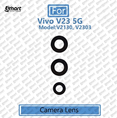 Picture of For Vivo V23 (Model:V2130, V2303) Main Camera  Glass Lens Frame Replacement Part (Not Tempered Camera Glass Protector)