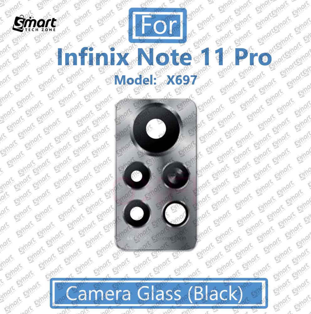 Picture of For Infinix Note 11 Pro X697 Main Camera  Glass Lens Frame Replacement Part (Not Tempered Camera Glass Protector)