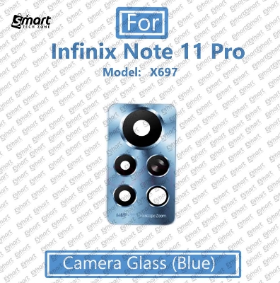 Picture of For Infinix Note 11 Pro X697 Main Camera  Glass Lens Frame Replacement Part (Not Tempered Camera Glass Protector)