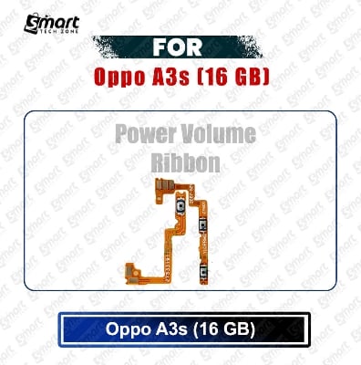 Picture of Oppo A3s (16 GB) Power on / off Switch Button Side Volume Up Down Buttons Flex Cable Replacement Parts