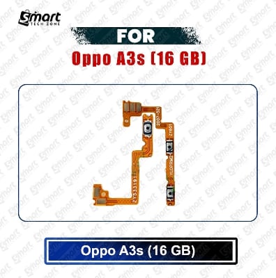 Picture of Oppo A3s (16 GB) Power on / off Switch Button Side Volume Up Down Buttons Flex Cable Replacement Parts