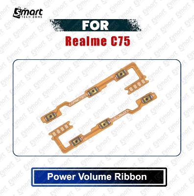 Picture of Realme C75 Power On/Off Switch Button Side Volume Up Down Buttons Flex Cable Replacement Parts