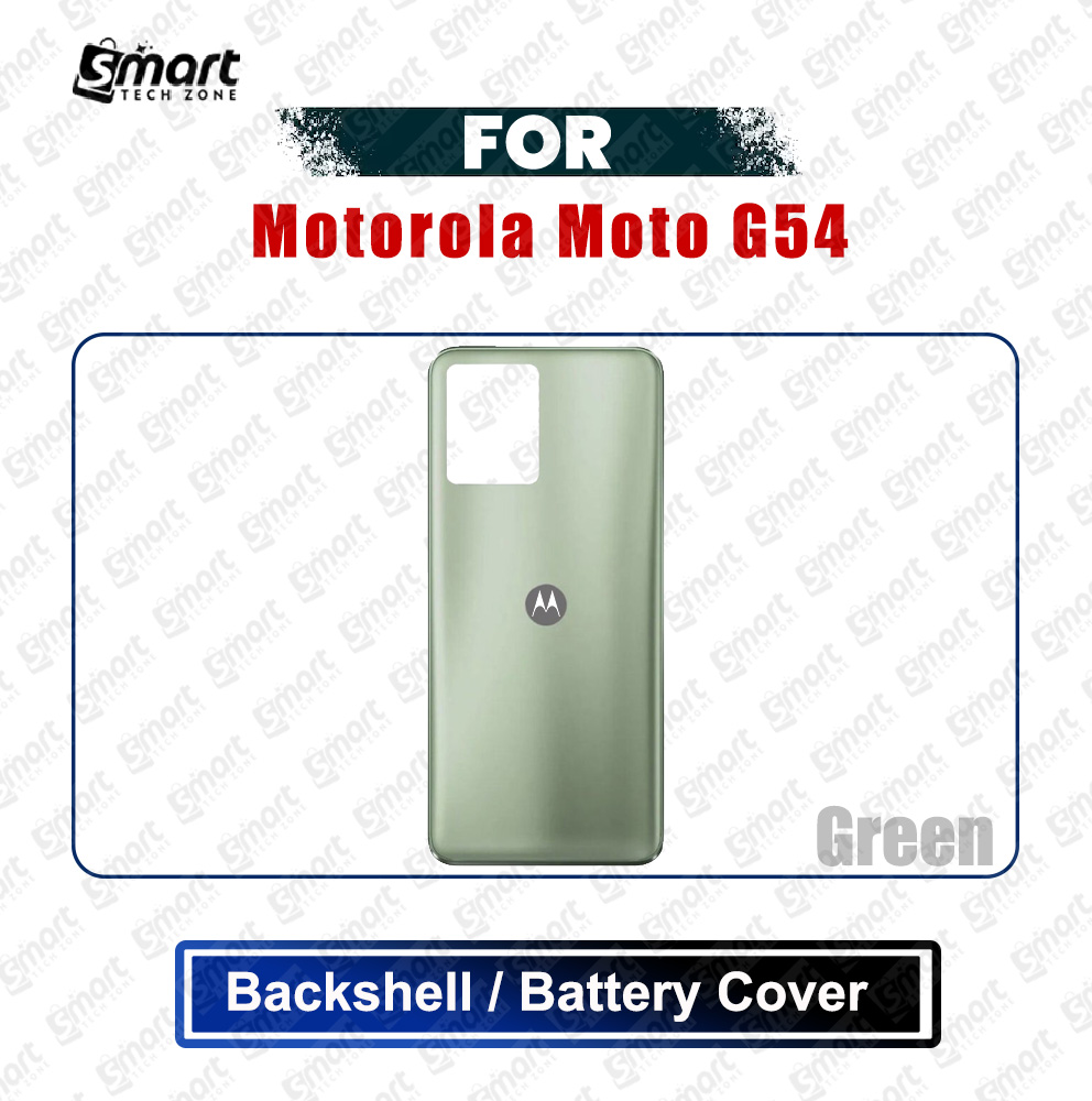 Picture of Motorola Moto G54 (XT2343-1, XT2343-2) Back Panel/Backshell/Battery Cover Casing With Logo Without Camera Glass -All Colors Available Replacement Parts