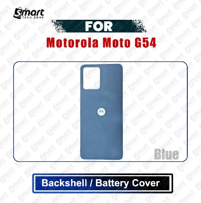 Picture of Motorola Moto G54 (XT2343-1, XT2343-2) Back Panel/Backshell/Battery Cover Casing With Logo Without Camera Glass -All Colors Available Replacement Parts