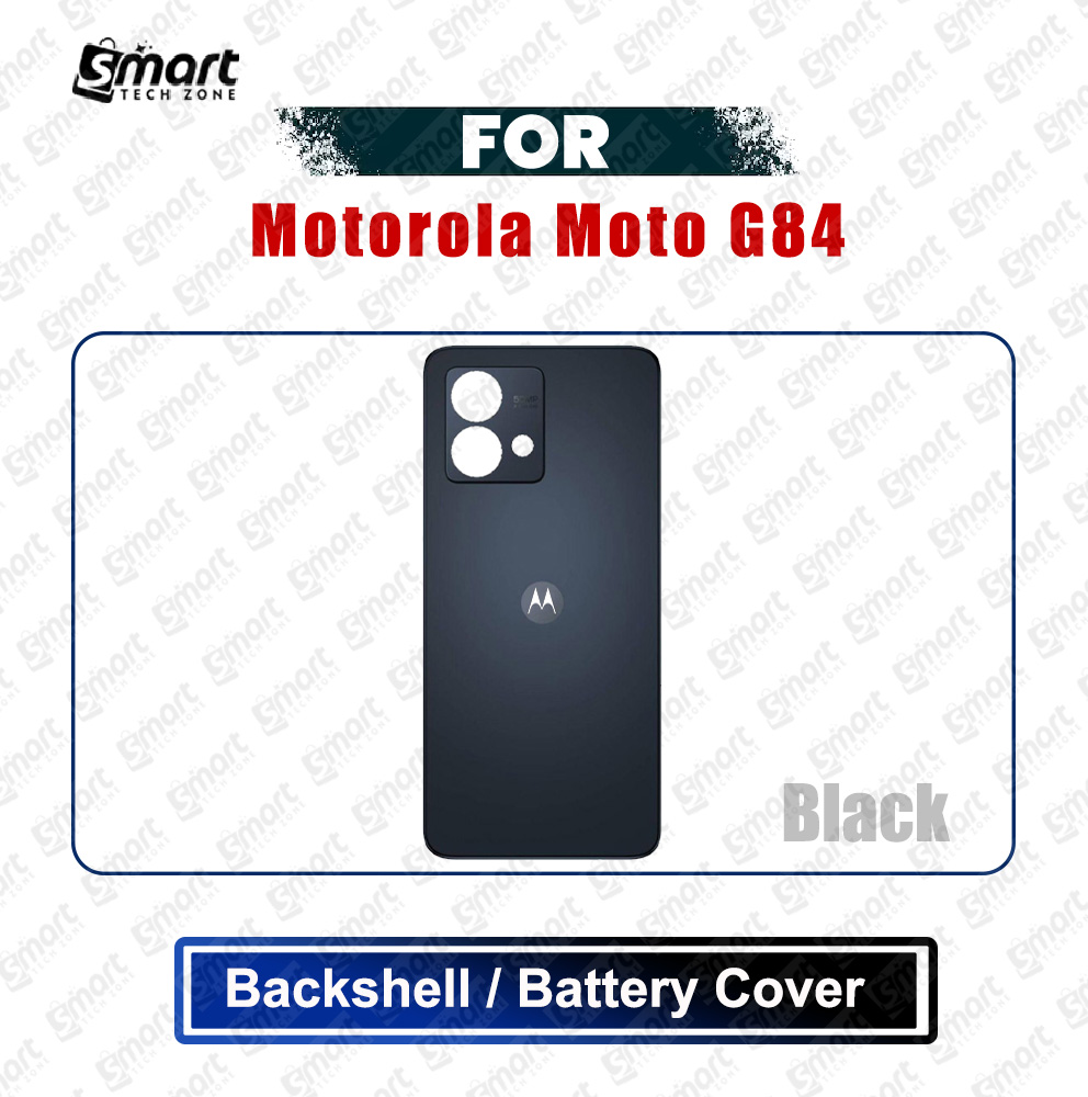 Picture of Motorola Moto G84 (XT2347, XT2347-1, XT2347-2) Back Panel/Backshell/Battery Cover Casing With Logo Without Camera Glass -All Colors Available Replacement Parts