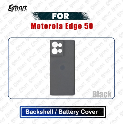 Picture of Motorola Edge 50 (XT2407-1) Back Panel/Backshell/Battery Cover Casing With Logo Without Camera Glass -All Colors Available Replacement Parts