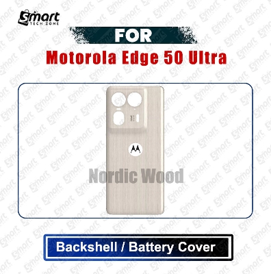 Picture of Motorola Edge 50 Ultra Back Panel/Backshell/Battery Cover Casing With Logo Without Camera Glass -All Colors Available Replacement Parts