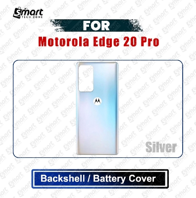 Picture of Motorola Edge 20 Pro (XT2153-1) Back Panel/Backshell/Battery Cover Casing With Logo Without Camera Glass -All Colors Available Replacement Parts