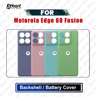 Picture of Motorola Moto Edge 60 Fusion (XT2503-4) Back Panel/Backshell/Battery Cover Casing With Logo Without Camera Glass -All Colors Available Replacement Parts