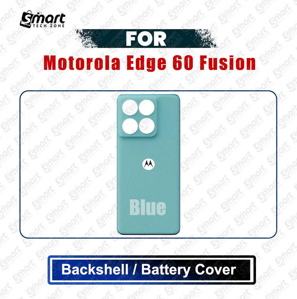 Picture of Motorola Moto Edge 60 Fusion (XT2503-4) Back Panel/Backshell/Battery Cover Casing With Logo Without Camera Glass -All Colors Available Replacement Parts