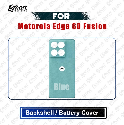 Picture of Motorola Moto Edge 60 Fusion (XT2503-4) Back Panel/Backshell/Battery Cover Casing With Logo Without Camera Glass -All Colors Available Replacement Parts