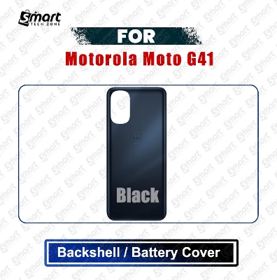 Picture of Motorola Moto G41 (XT2167-2) Back Panel/Backshell/Battery Cover Casing With Logo Without Camera Glass -All Colors Available Replacement Parts