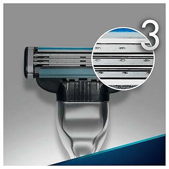 Picture of Gillette Mach3 Razor Blades for Men - 4 Cartridge