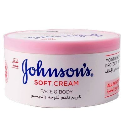 Picture of UAE Johnson's Soft Cream Face and Body - 200 ml