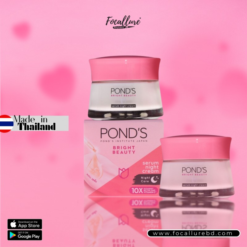 Picture of Thailandi Ponds Bright Beauty Serum Night Cream -50 gm