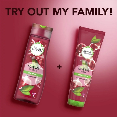 Picture of Herbal Essences Love me Longer  Shampoo For Damage hair Used For male /female -400 Ml