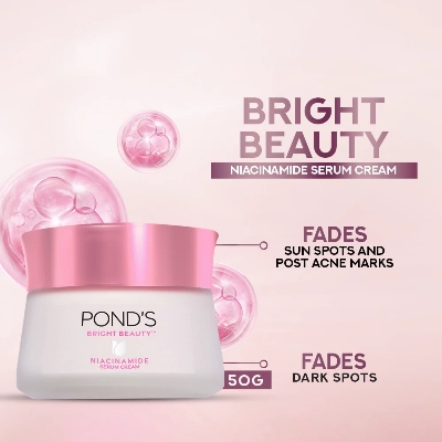 Picture of Thailand Products Ponds Bright Beauty Serum Day Cream - 50gm