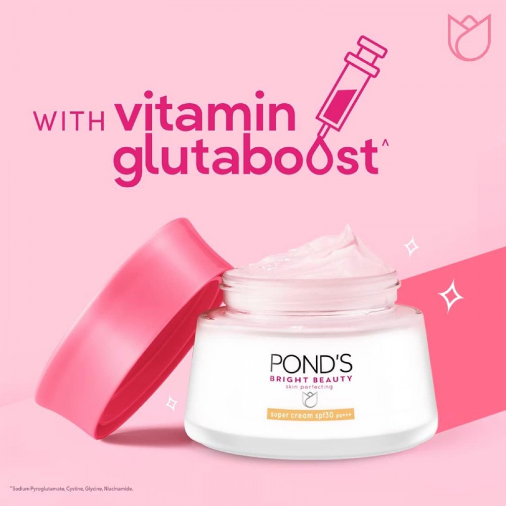 Picture of Thailand Products Ponds Bright Beauty Serum Day Cream - 50gm