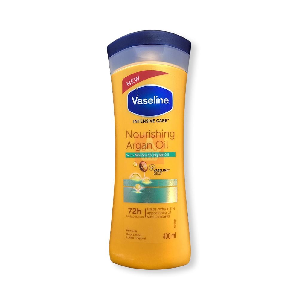 Picture of International  Product Vaseline Intensive Care Argan Oil Nourishing Body Lotion 400ml