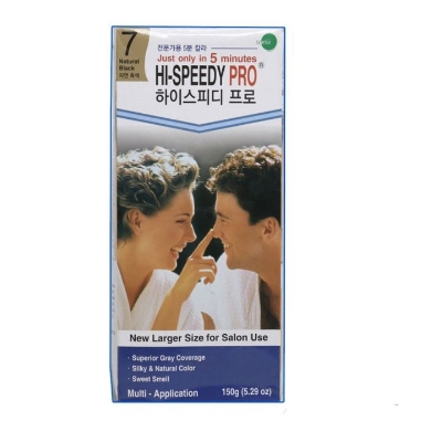 Picture of International Korean product hair styling hair care Hi speedy Pro hair color - 150 gm