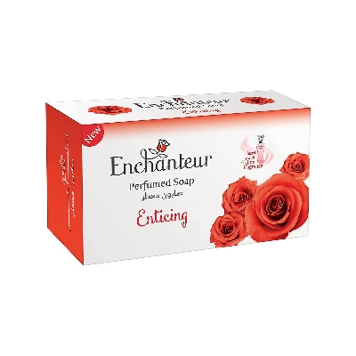 Picture of Malaysian productEnchanteur Enticing  Perfumed Soap used for male/ female - 125 gm