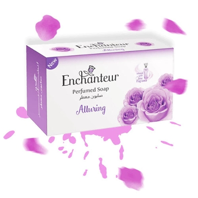 Picture of Malaysian productEnchanteur Alluring Perfumed Soap used for male/ female - 125 gm