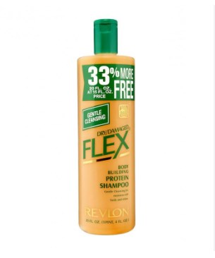 Picture of International New York product Revlon Flex Body Building Protein Shampoo Dry Damaged 592 ml