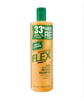 Picture of International New York product Revlon Flex Body Building Protein Shampoo Dry Damaged 592 ml