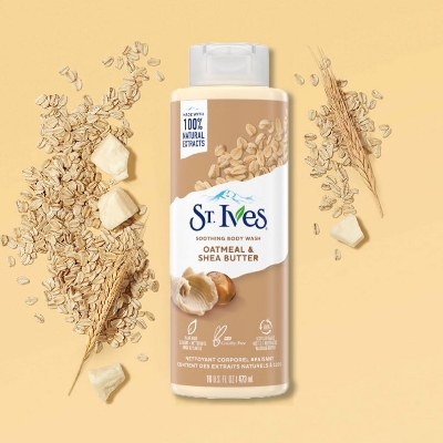Picture of USA product St. Ives Soothing Oatmeal And Shea Butter Body Washused for Male/ female - 473 ml