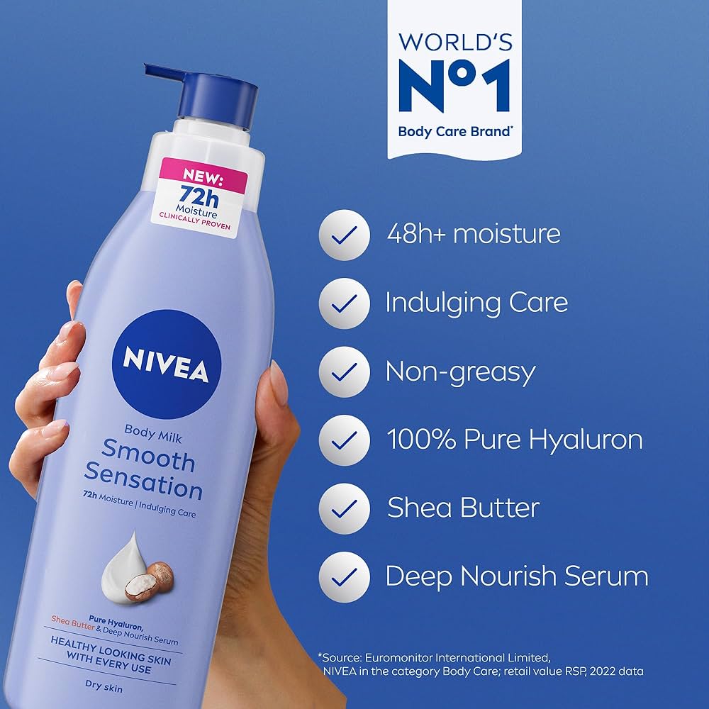 Picture of International product Nivea Shea Smooth Body Lotion  400 ml
