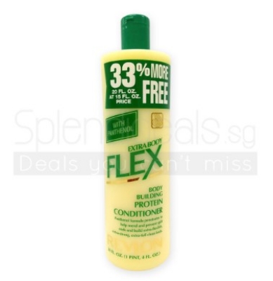Picture of International New York product Hair care Flex Body Building Protein Extra Body Conditioner with Panthenol for male/ female - 592 ml