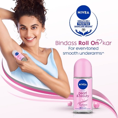 Picture of International products Nivea Pearl and Beauty Roll On Anti Perspirant 25ml