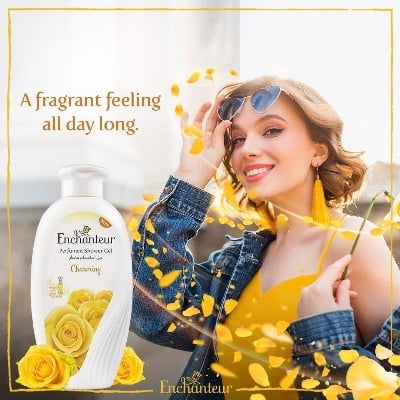 Picture of International Malaysian product Enchanteur Charming Perfumed Shower Gel for Male/ female - 550 ml