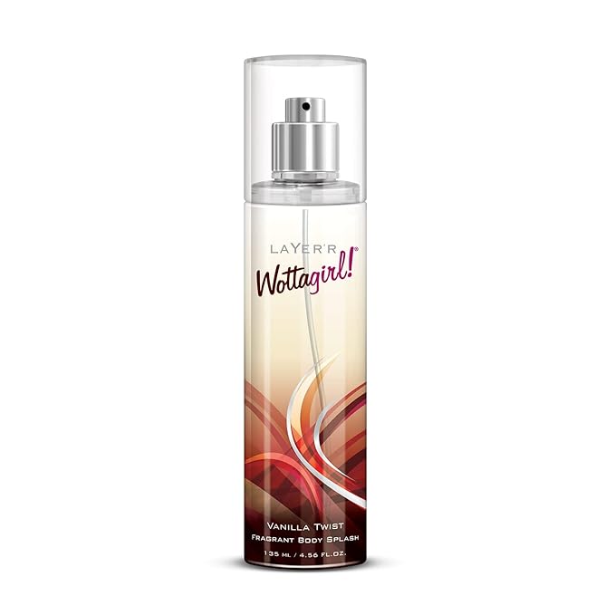 Picture of Indian product Body Perfume Layer'r Wottagirl Vanilla Twist Body Splash, 135ml
