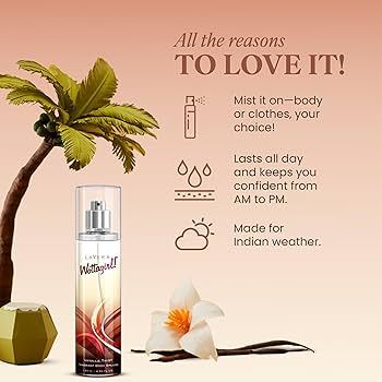 Picture of Indian product Body Perfume Layer'r Wottagirl Vanilla Twist Body Splash, 135ml