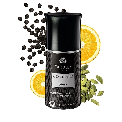 Picture of International Uk product Yeardley London Gentlemen Classic Anti-perspirant Roll-on long lasting protection 50 Ml