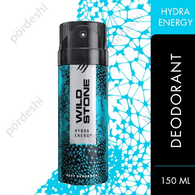 Picture of Indian product Body Spray Wild Stone Hydra Energy Deodorant For Men - 150 ml