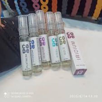 Picture of Wild Stone Code Bleu Pocket Body Perfume for Men 10ml