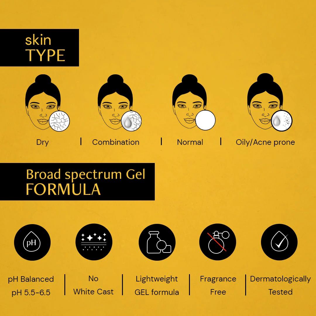 Picture of Deconstruct Lightweight Gel Water Resistant Sunscreen for Oily Skin SPF 55+ PA+++