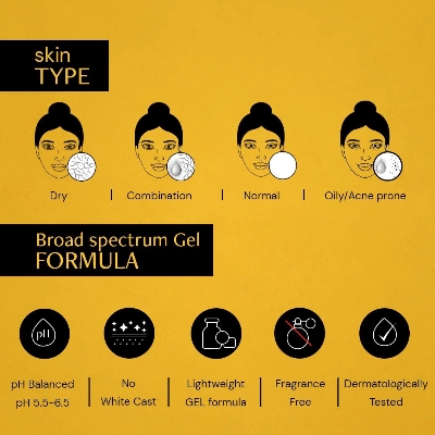 Picture of Deconstruct Lightweight Gel Water Resistant Sunscreen for Oily Skin SPF 55+ PA+++