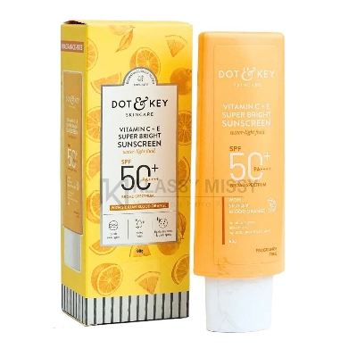 Picture of Dot & Key Vitamin C + E Sunscreen SPF 50+ PA++++ 80gm